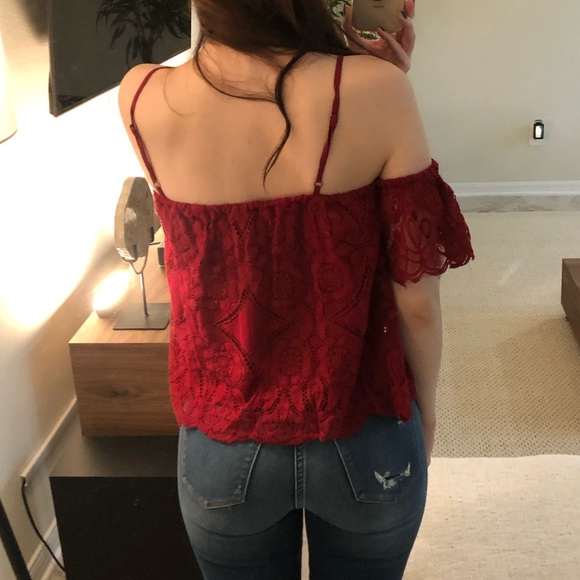 Abercrombie & Fitch Lace Blouse - Picture 5 of 8